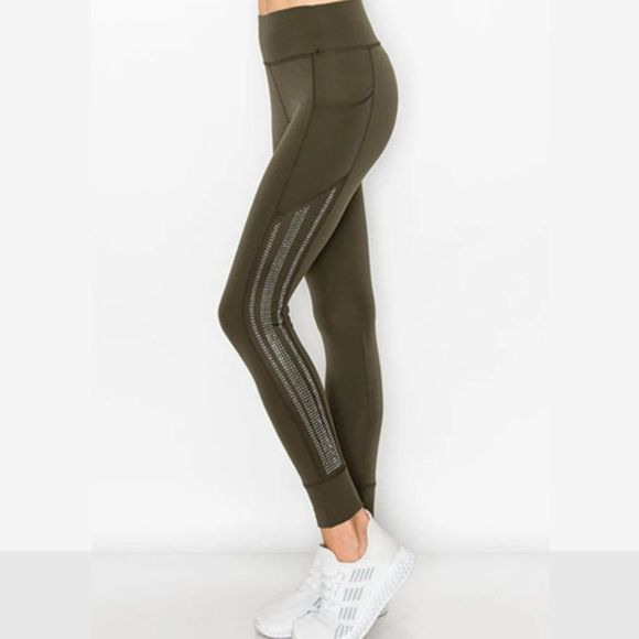 Embellished Pocket Legging - Bling - Bling Leggings - Pocket Legging - Picture 2 of 3
